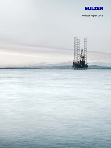 Vorschaubild Sulzer Jahresbericht 2015