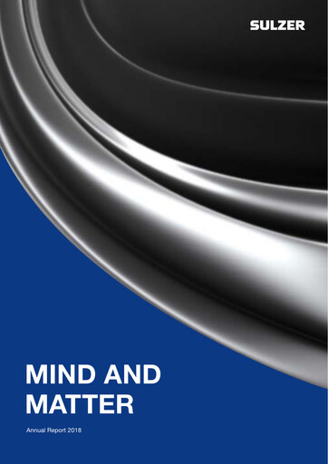 Vorschaubild Sulzer Jahresbericht 2018