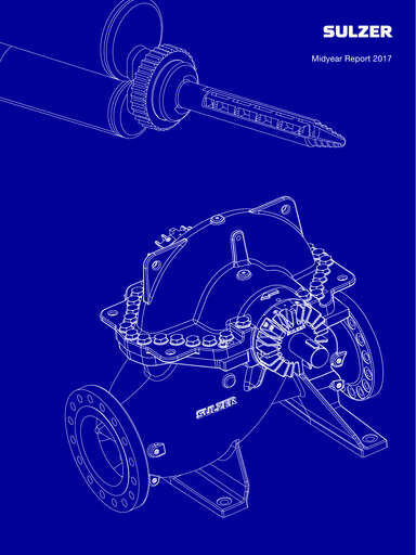 Miniature Sulzer Rapport semestriel 2017