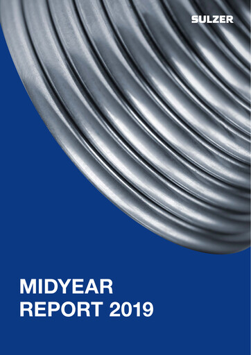 Miniature Sulzer Rapport semestriel 2019