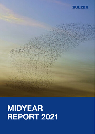 Miniature Sulzer Rapport semestriel 2021