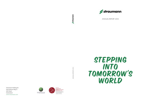 Thumbnail Straumann
 Annual Report 2012