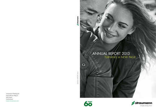 Thumbnail Straumann
 Annual Report 2013