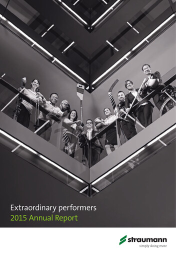 Thumbnail Straumann
 Annual Report 2015