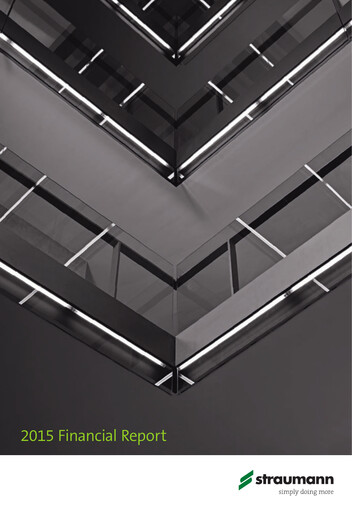 Thumbnail Straumann
 Financial Statement 2015