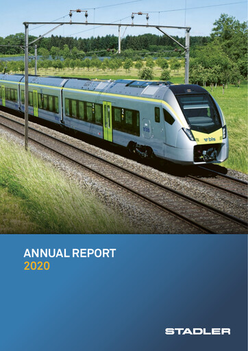 Thumbnail Stadler Rail Annual Report 2020