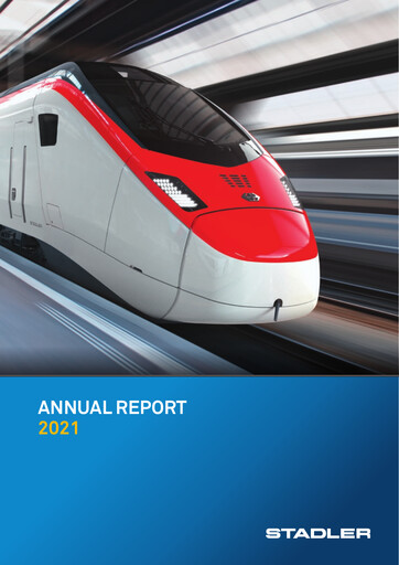 Thumbnail Stadler Rail Annual Report 2021