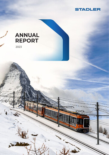 Thumbnail Stadler Rail Annual Report 2023