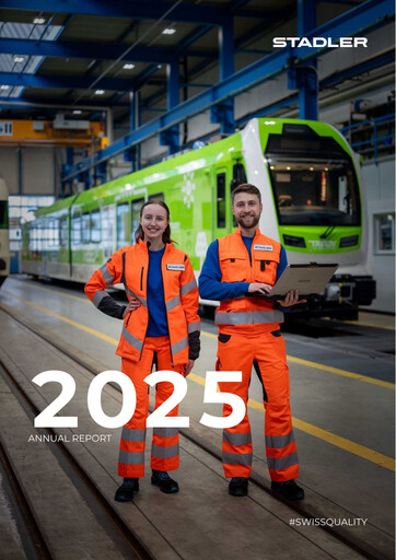 Thumbnail Stadler Rail Annual Report 2025