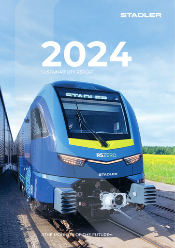 Thumbnail Stadler Rail Sustainability Report 2024