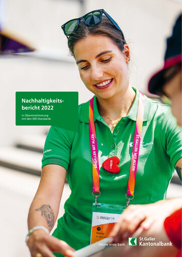 Thumbnail St. Galler Kantonalbank Sustainability Report 2022