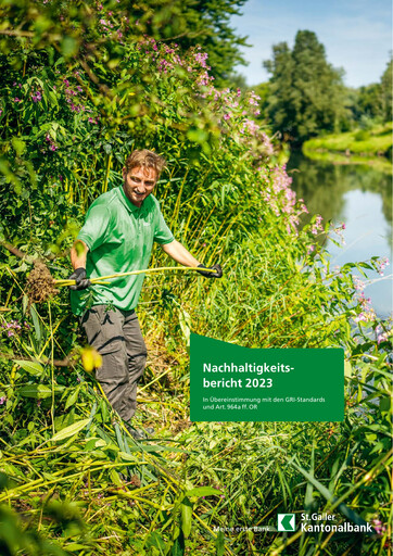 Thumbnail St. Galler Kantonalbank Sustainability Report 2023