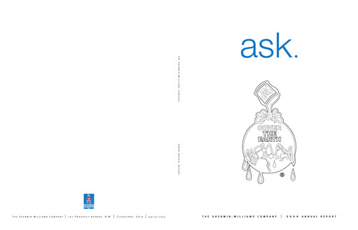 Thumbnail Sherwin-Williams Annual Report 2000