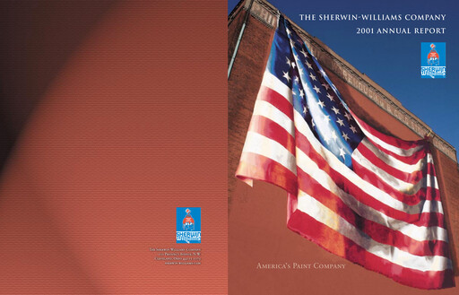 Thumbnail Sherwin-Williams Annual Report 2001