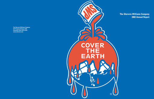 Thumbnail Sherwin-Williams Annual Report 2002