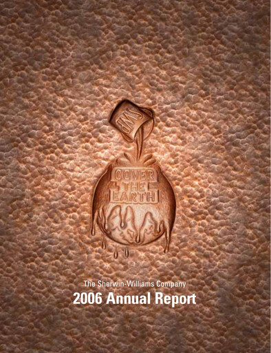 Thumbnail Sherwin-Williams Annual Report 2006