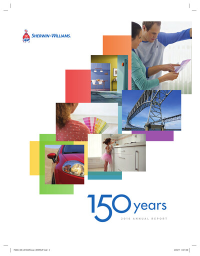 Thumbnail Sherwin-Williams Annual Report 2016