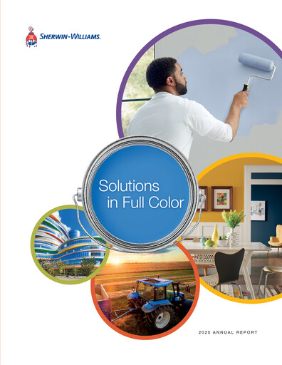 Thumbnail Sherwin-Williams Annual Report 2020