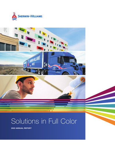 Thumbnail Sherwin-Williams Annual Report 2022