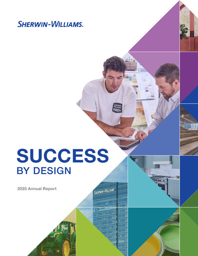 Thumbnail Sherwin-Williams Annual Report 2025