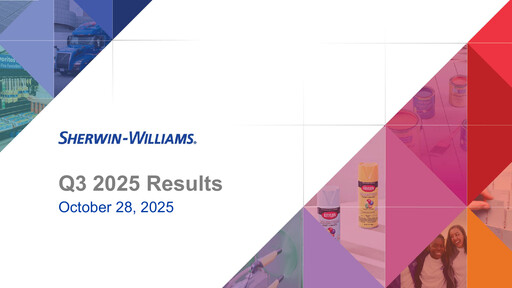 Thumbnail Sherwin-Williams Quarterly Report 2025-q3