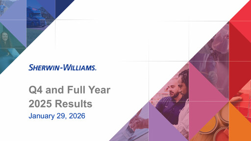 Thumbnail Sherwin-Williams Quarterly Report 2025-q4