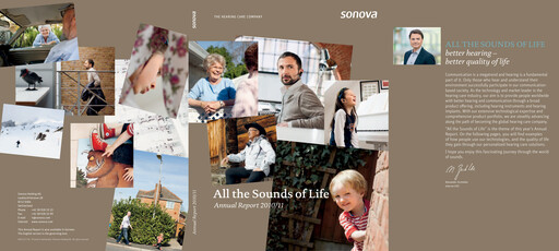 Thumbnail Sonova Annual Report 2010-2011