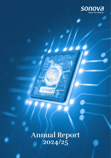 Thumbnail Sonova Annual Report 2024-2025