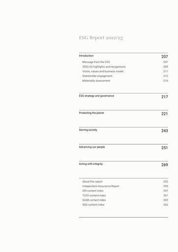 Thumbnail Sonova ESG Report 2022-2023