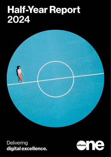 Thumbnail SoftwareONE Half-year Report 2024-h1