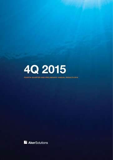 Thumbnail Aker Solutions ASA  Quarterly Report 2015-q4