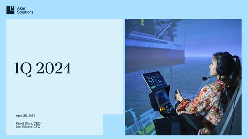 Thumbnail Aker Solutions ASA  Quarterly Report 2024-q1