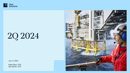 Thumbnail Aker Solutions ASA  Quarterly Report 2024-q2
