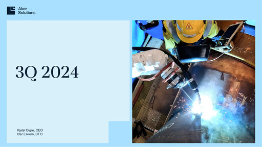 Thumbnail Aker Solutions ASA  Quarterly Report 2024-q3