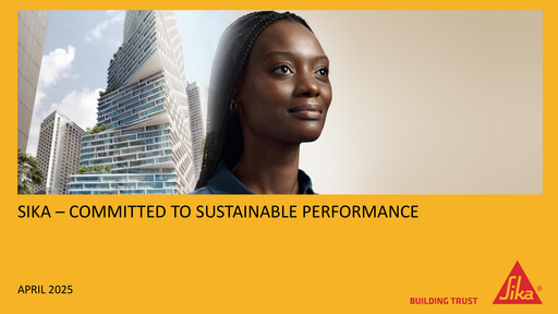 Thumbnail Sika ESG Report 2025