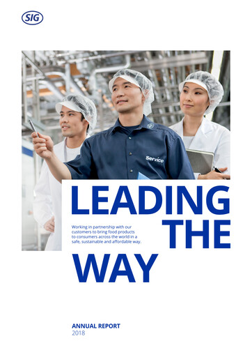 Miniature SIG Combibloc Rapport annuel 2018