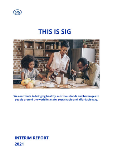 Thumbnail SIG Combibloc Half-year Report 2021-h1