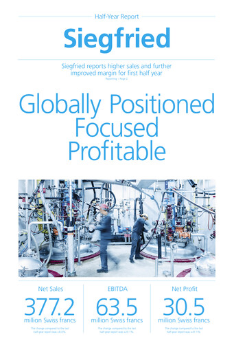 Thumbnail Siegfried Holding Half-year Report 2018-h1