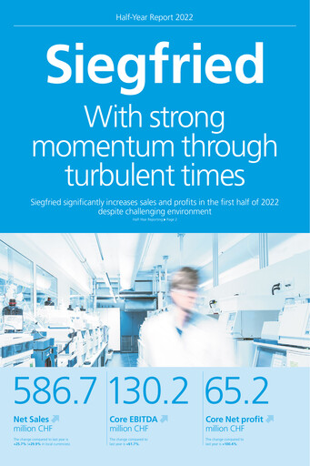 Thumbnail Siegfried Holding Half-year Report 2022-h1