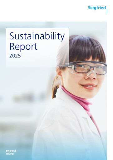 Thumbnail Siegfried Holding Sustainability Report 2025