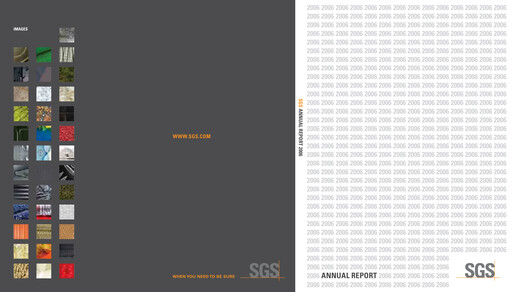 Thumbnail SGS Annual Report 2006