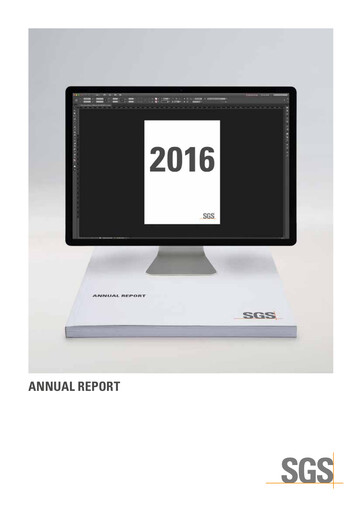 Thumbnail SGS Annual Report 2016