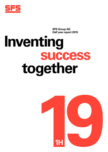 Thumbnail SFS Group Half-year Report 2019-h1