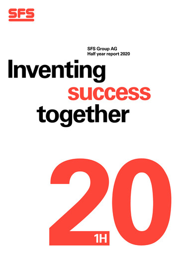 Thumbnail SFS Group Half-year Report 2020-h1