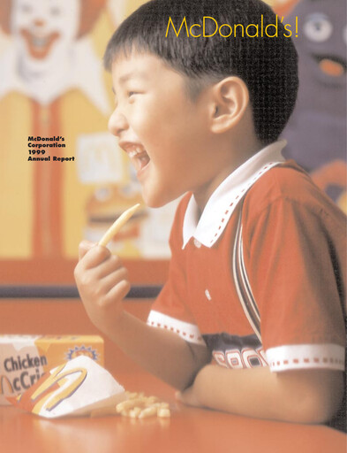 Thumbnail McDonald Annual Report 1999