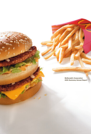 Thumbnail McDonald Annual Report 2005