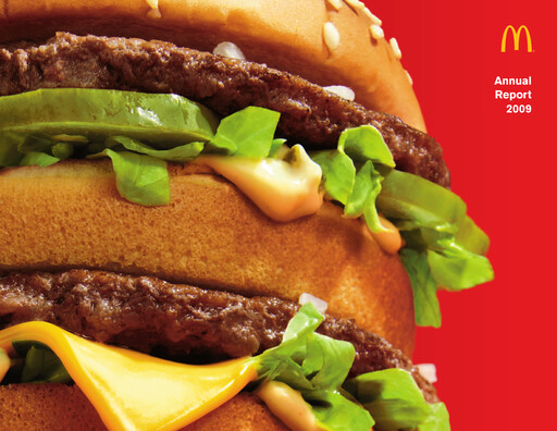 Thumbnail McDonald Annual Report 2009