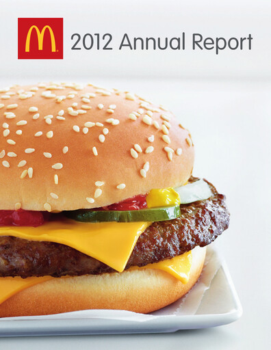 Thumbnail McDonald Annual Report 2012