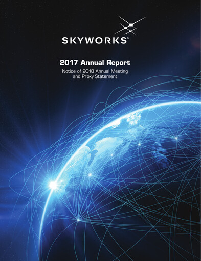 Thumbnail Skyworks Solutions
 Annual Report 2017