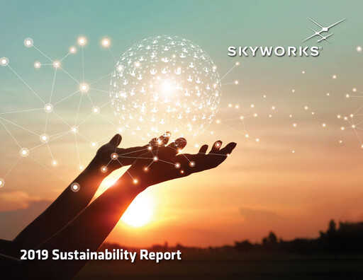 Thumbnail Skyworks Solutions
 Sustainability Report 2019